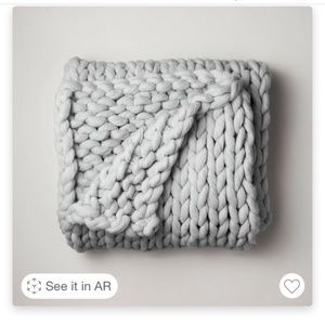 Casaluna Chunky Handknit Throw